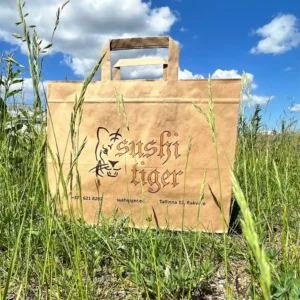 Kraft paberkott sangadega hulgipakendis 250 tk