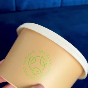 Paberist supitops 500 ml kasutuses — sobib suppide ja kuumade roogade kojuveoks